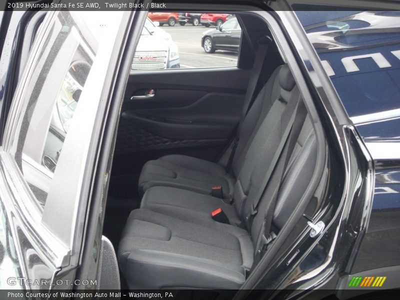 Twilight Black / Black 2019 Hyundai Santa Fe SE AWD