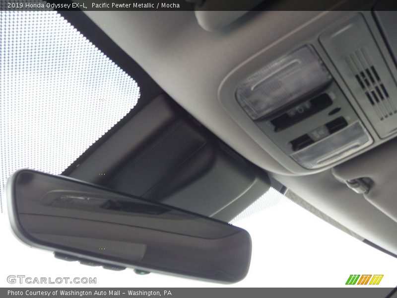 Pacific Pewter Metallic / Mocha 2019 Honda Odyssey EX-L