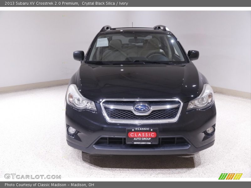 Crystal Black Silica / Ivory 2013 Subaru XV Crosstrek 2.0 Premium