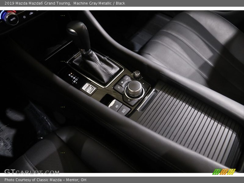Machine Gray Metallic / Black 2019 Mazda Mazda6 Grand Touring