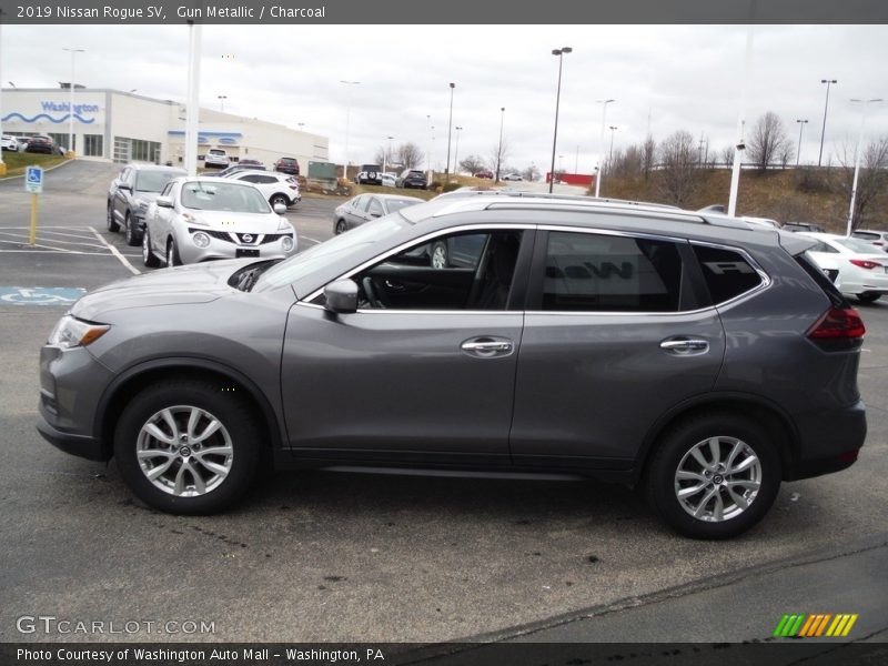 Gun Metallic / Charcoal 2019 Nissan Rogue SV