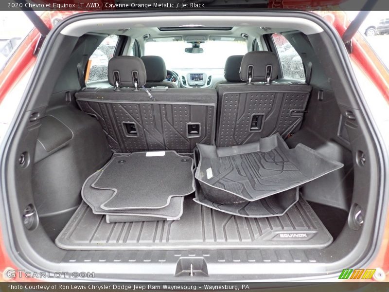 Cayenne Orange Metallic / Jet Black 2020 Chevrolet Equinox LT AWD