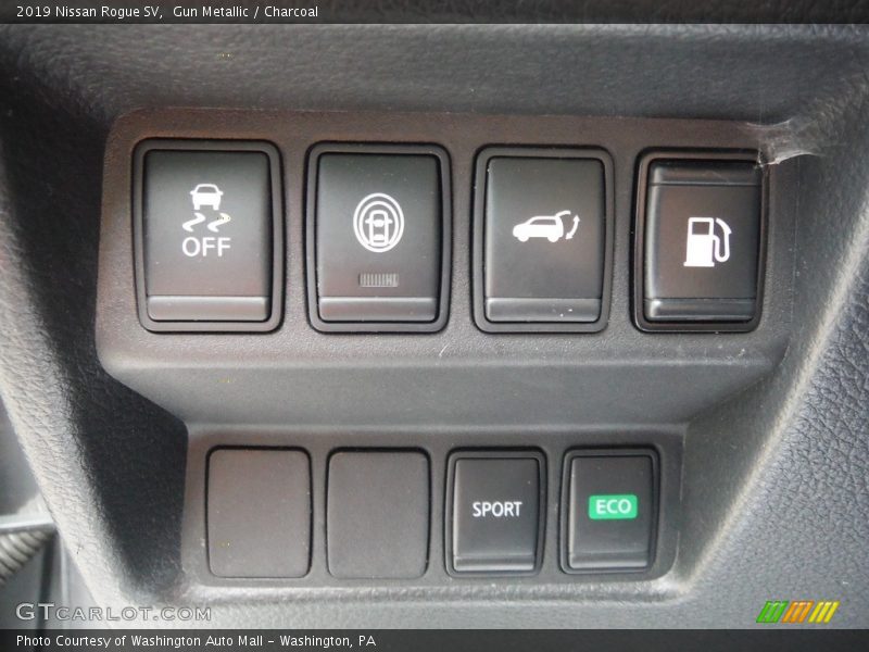 Gun Metallic / Charcoal 2019 Nissan Rogue SV
