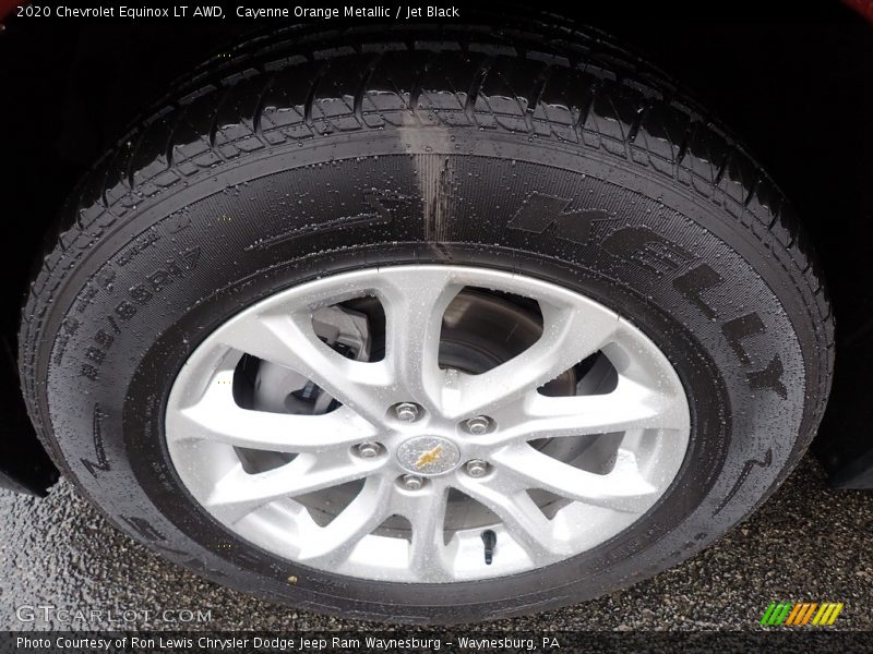 Cayenne Orange Metallic / Jet Black 2020 Chevrolet Equinox LT AWD