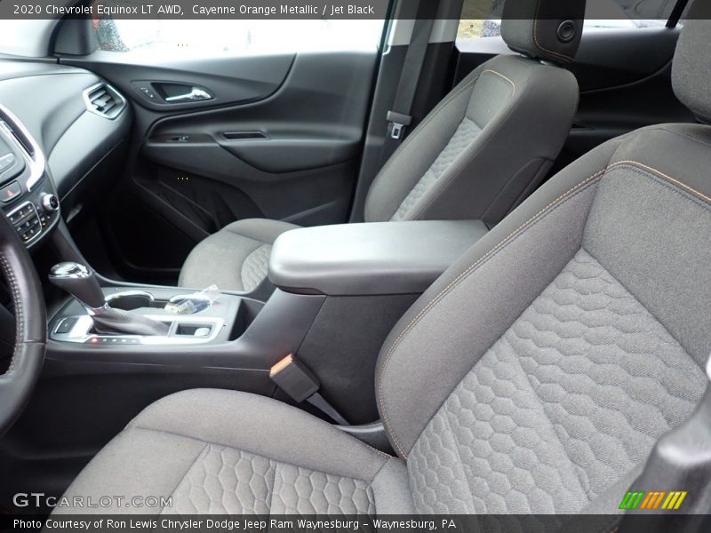 Cayenne Orange Metallic / Jet Black 2020 Chevrolet Equinox LT AWD