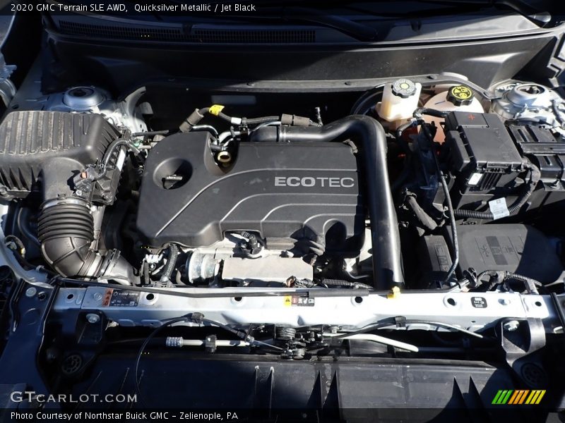 Quicksilver Metallic / Jet Black 2020 GMC Terrain SLE AWD