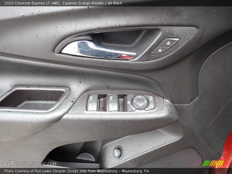 Cayenne Orange Metallic / Jet Black 2020 Chevrolet Equinox LT AWD