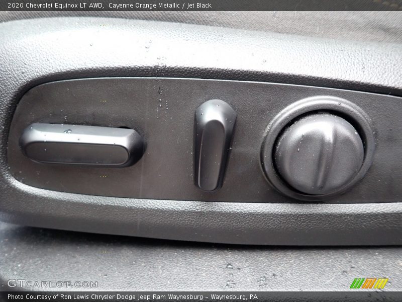 Cayenne Orange Metallic / Jet Black 2020 Chevrolet Equinox LT AWD