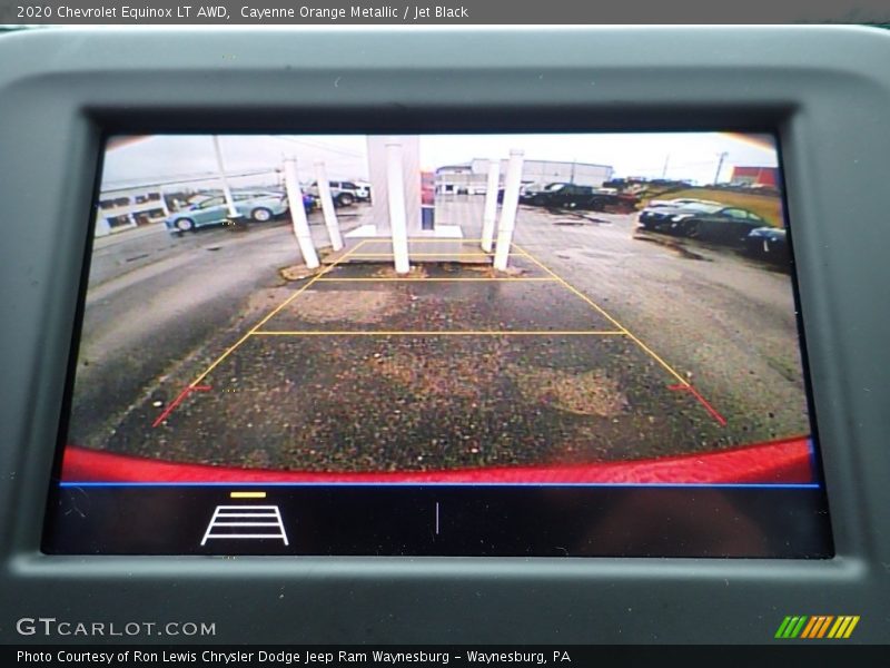 Cayenne Orange Metallic / Jet Black 2020 Chevrolet Equinox LT AWD