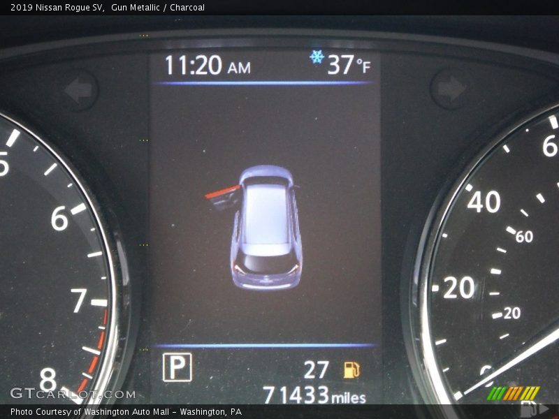 Gun Metallic / Charcoal 2019 Nissan Rogue SV