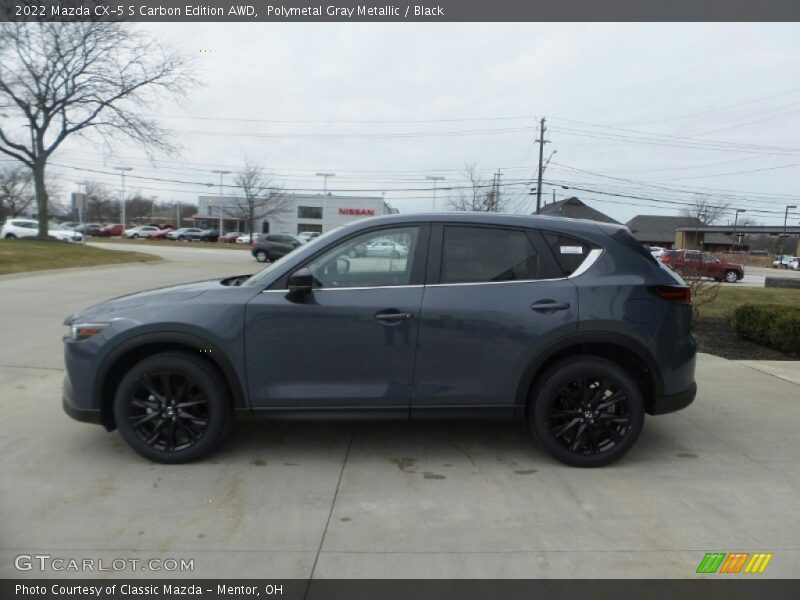 Polymetal Gray Metallic / Black 2022 Mazda CX-5 S Carbon Edition AWD