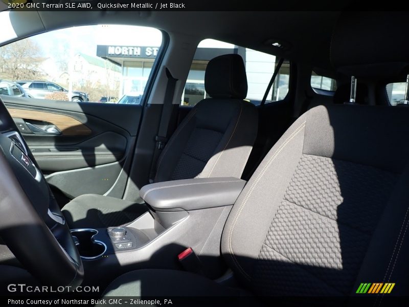 Quicksilver Metallic / Jet Black 2020 GMC Terrain SLE AWD