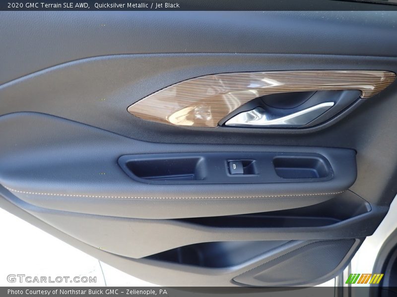 Quicksilver Metallic / Jet Black 2020 GMC Terrain SLE AWD