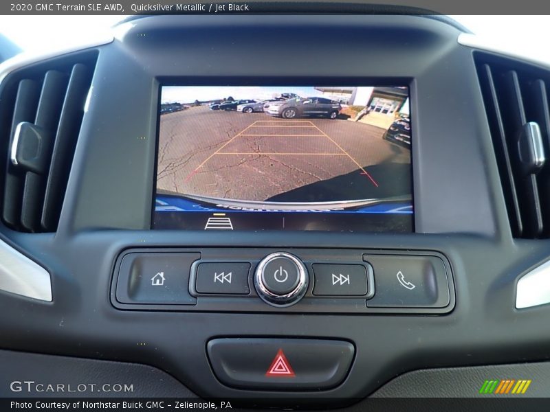 Quicksilver Metallic / Jet Black 2020 GMC Terrain SLE AWD