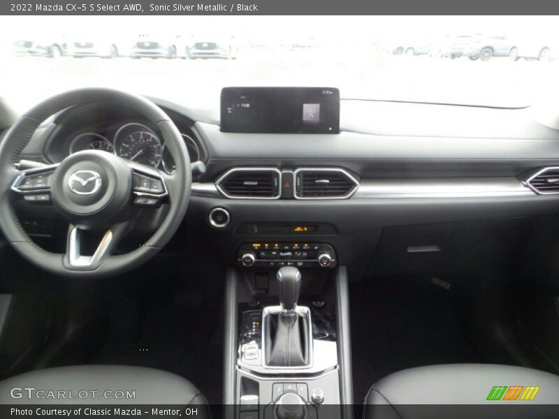 Sonic Silver Metallic / Black 2022 Mazda CX-5 S Select AWD