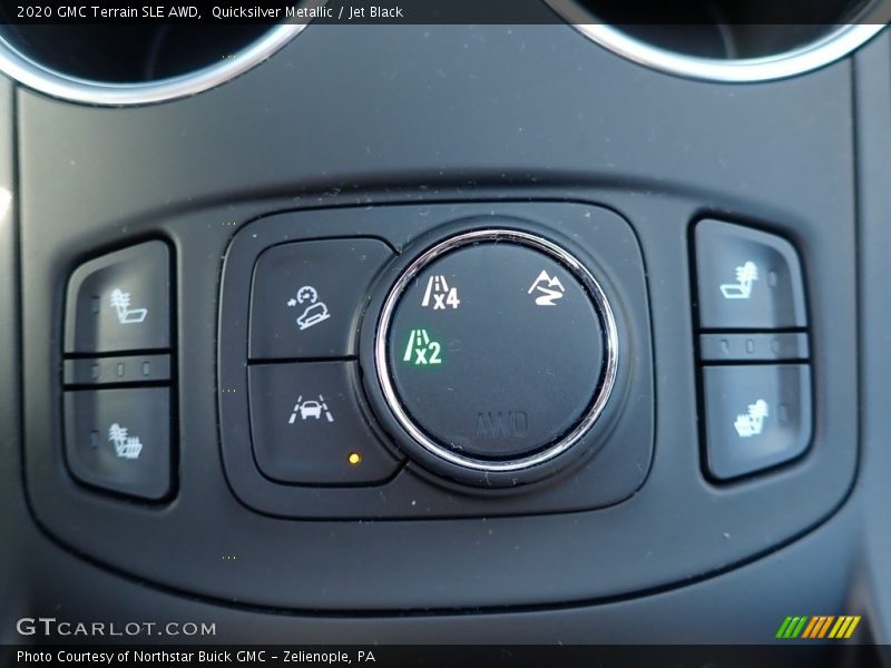 Quicksilver Metallic / Jet Black 2020 GMC Terrain SLE AWD