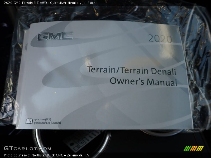 Quicksilver Metallic / Jet Black 2020 GMC Terrain SLE AWD