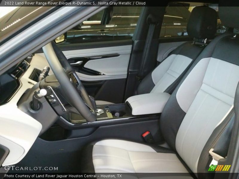  2022 Range Rover Evoque R-Dynamic S Cloud Interior