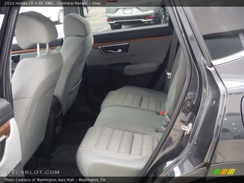 Gunmetal Metallic / Gray 2019 Honda CR-V EX AWD