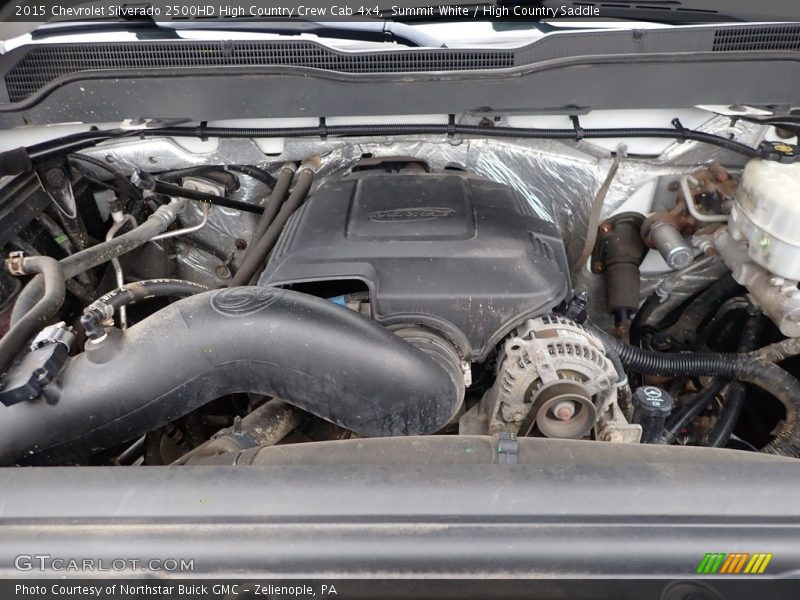Summit White / High Country Saddle 2015 Chevrolet Silverado 2500HD High Country Crew Cab 4x4