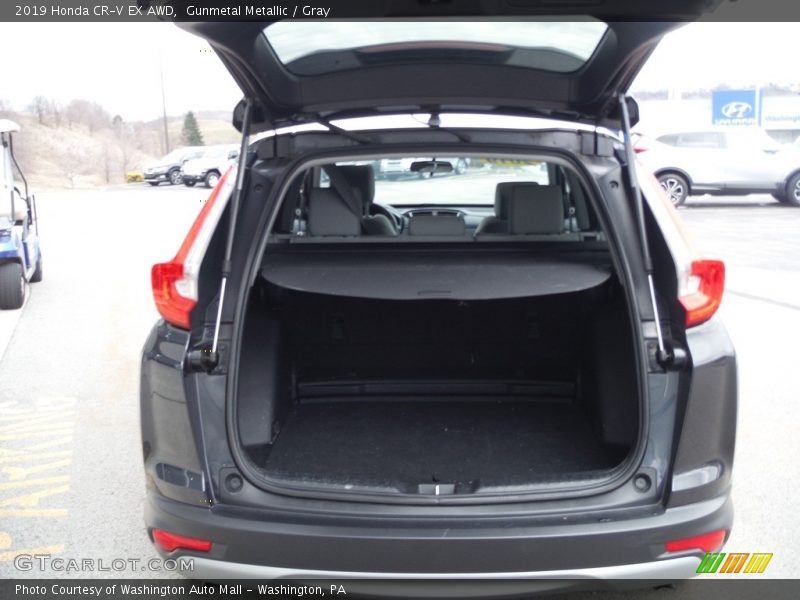 Gunmetal Metallic / Gray 2019 Honda CR-V EX AWD