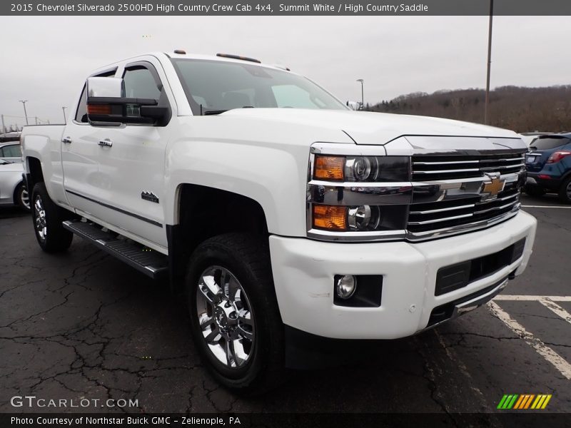 Front 3/4 View of 2015 Silverado 2500HD High Country Crew Cab 4x4