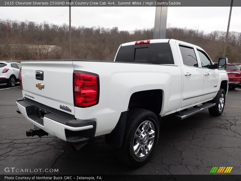 Summit White / High Country Saddle 2015 Chevrolet Silverado 2500HD High Country Crew Cab 4x4