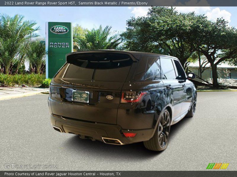 Santorini Black Metallic / Pimento/Ebony 2022 Land Rover Range Rover Sport HST