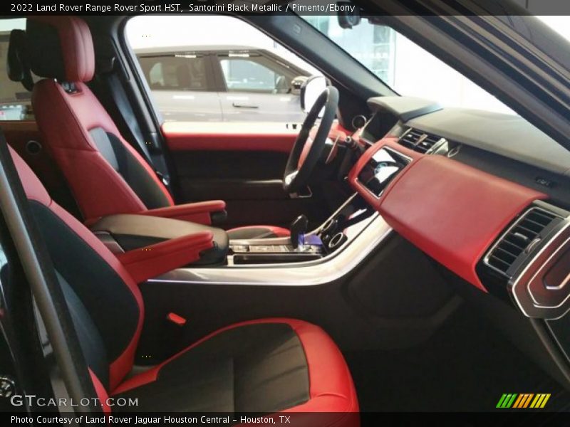 Front Seat of 2022 Range Rover Sport HST