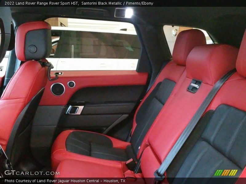 Rear Seat of 2022 Range Rover Sport HST