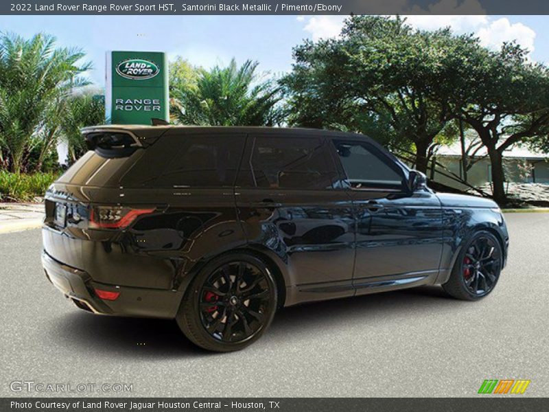 Santorini Black Metallic / Pimento/Ebony 2022 Land Rover Range Rover Sport HST