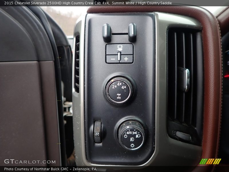 Controls of 2015 Silverado 2500HD High Country Crew Cab 4x4