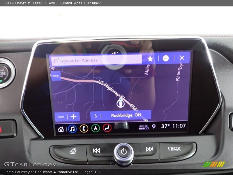 Summit White / Jet Black 2019 Chevrolet Blazer RS AWD