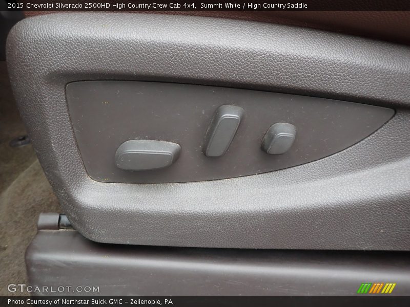 Summit White / High Country Saddle 2015 Chevrolet Silverado 2500HD High Country Crew Cab 4x4