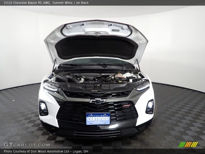 Summit White / Jet Black 2019 Chevrolet Blazer RS AWD