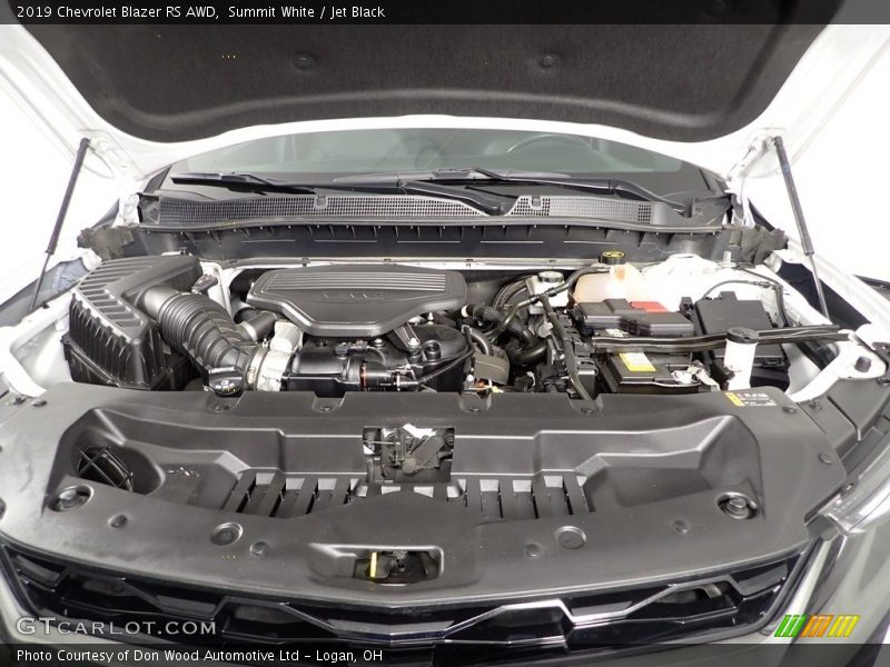 Summit White / Jet Black 2019 Chevrolet Blazer RS AWD