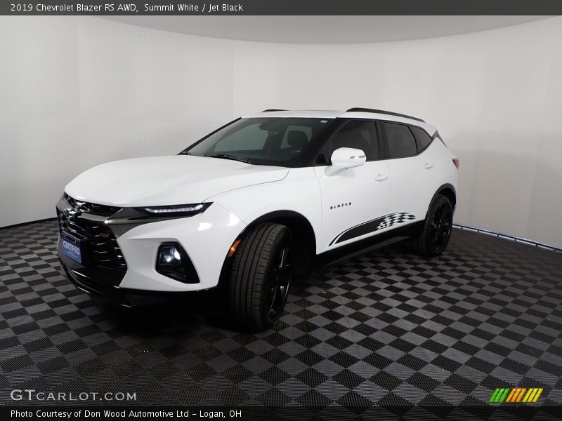 Summit White / Jet Black 2019 Chevrolet Blazer RS AWD
