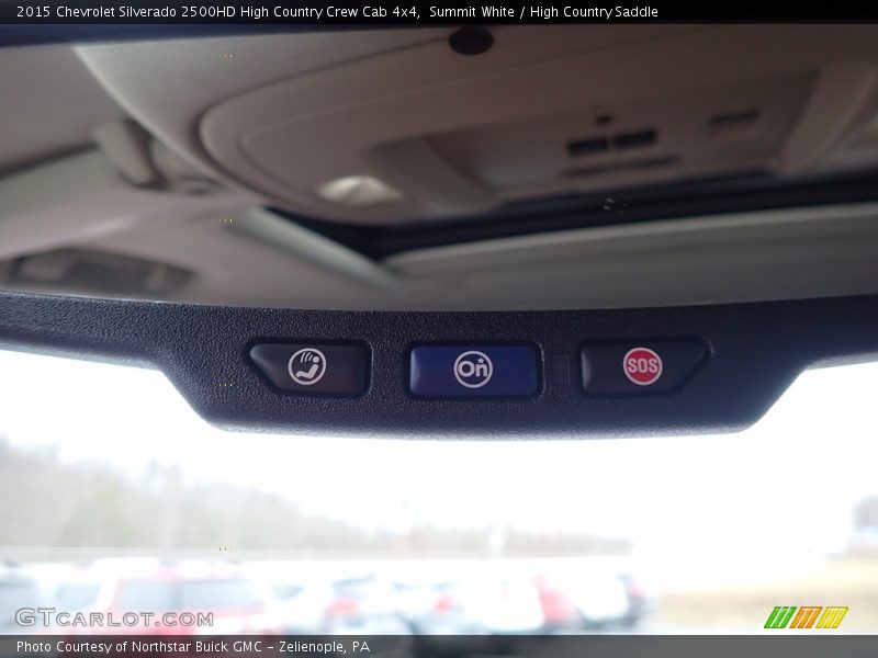 Summit White / High Country Saddle 2015 Chevrolet Silverado 2500HD High Country Crew Cab 4x4