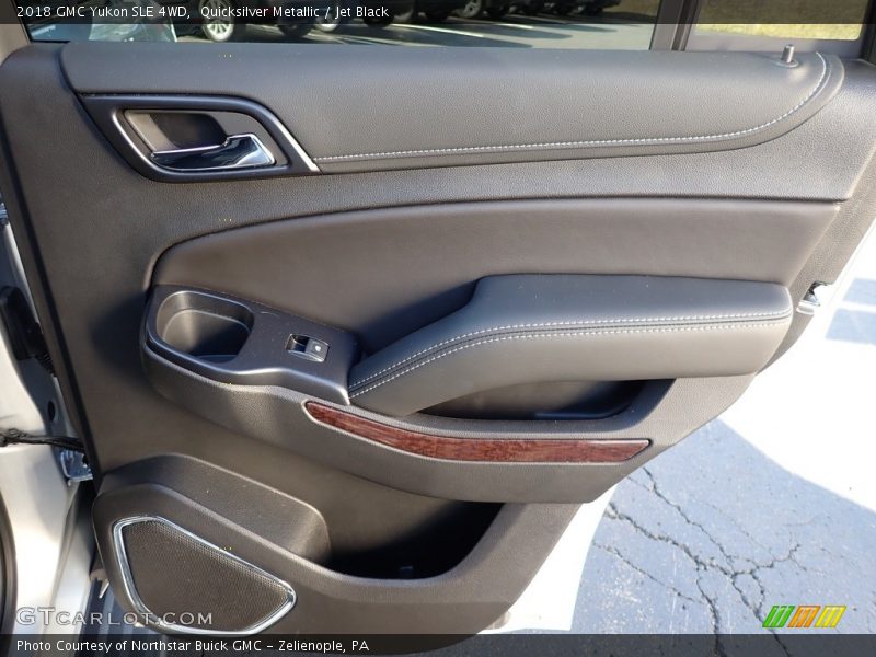 Quicksilver Metallic / Jet Black 2018 GMC Yukon SLE 4WD
