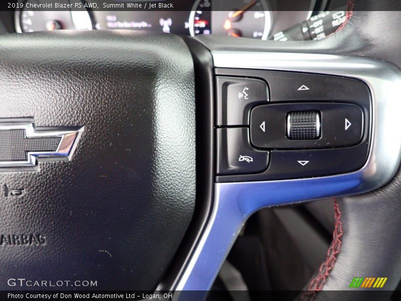 Summit White / Jet Black 2019 Chevrolet Blazer RS AWD