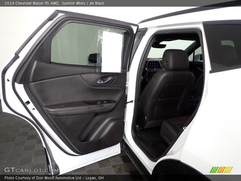 Summit White / Jet Black 2019 Chevrolet Blazer RS AWD