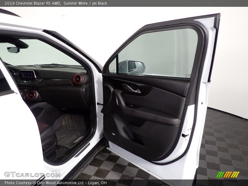 Summit White / Jet Black 2019 Chevrolet Blazer RS AWD