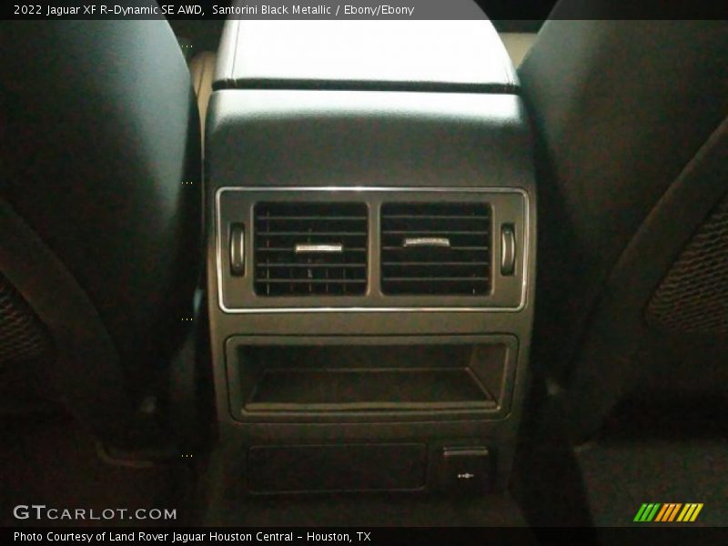 Santorini Black Metallic / Ebony/Ebony 2022 Jaguar XF R-Dynamic SE AWD