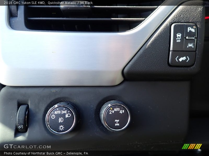 Quicksilver Metallic / Jet Black 2018 GMC Yukon SLE 4WD
