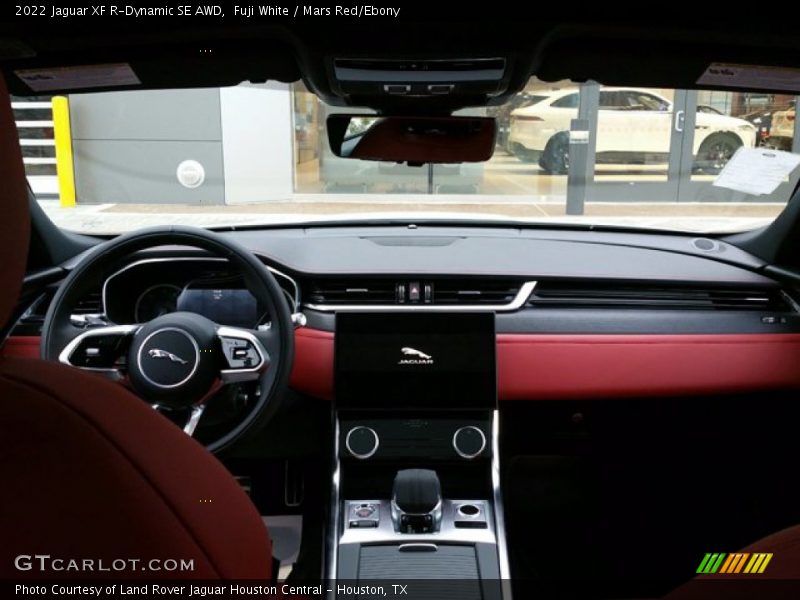 Dashboard of 2022 XF R-Dynamic SE AWD