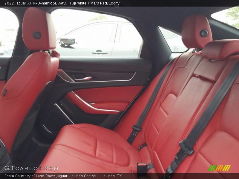 Rear Seat of 2022 XF R-Dynamic SE AWD