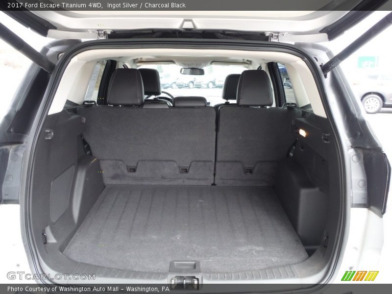 Ingot Silver / Charcoal Black 2017 Ford Escape Titanium 4WD