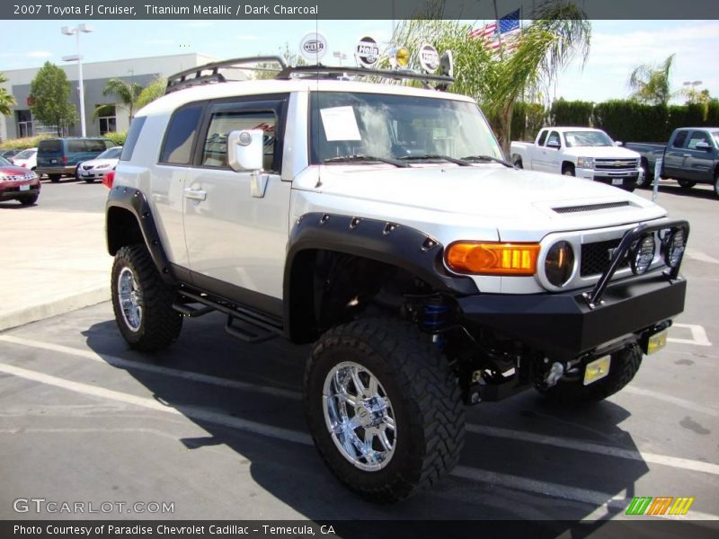 Titanium Metallic / Dark Charcoal 2007 Toyota FJ Cruiser