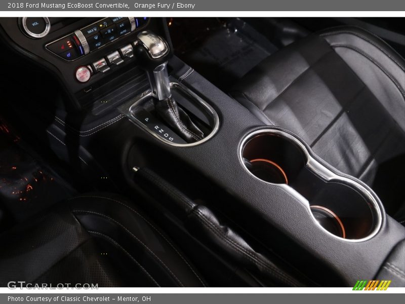  2018 Mustang EcoBoost Convertible 10 Speed SelectShift Automatic Shifter