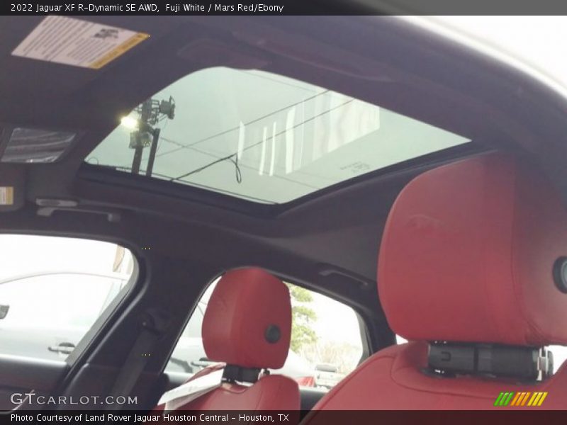 Sunroof of 2022 XF R-Dynamic SE AWD